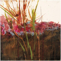 Pink Buds III -Paper Art-32"x32"