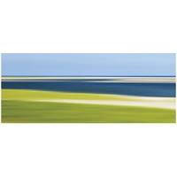 Cape Cod Low Tide -Paper Art-52"x22"