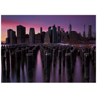Manhattan Glow -Paper Art-42"x30.4"