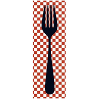 Mealtime: Picnic - Fork -Paper Art-20"x56"