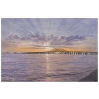 Sun Rays Over Captree -Paper Art-26"x18"
