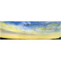 Big Sky 3 -Paper Art-46"x15.2"