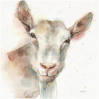 Farm Friends I -Paper Art-32"x32"