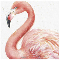 Gracefully Pink III -Paper Art-26"x26"