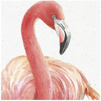 Gracefully Pink II -Paper Art-42"x42"