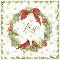 Precious Holiday II -Paper Art-20"x20"
