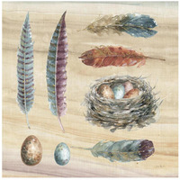 Spiced Nature IX -Paper Art-20"x20"