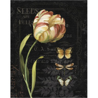 Mothers Treasures IV Dark -Paper Art-30"x37"