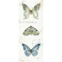 My Greenhouse Butterflies VI -Paper Art-32"x77"
