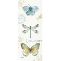 My Greenhouse Butterflies V -Paper Art-32"x77"