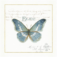 Rainbow Seeds Butterflies V -Paper Art-42"x42"
