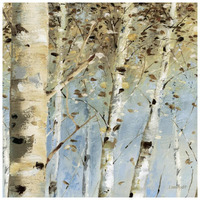White Forest IV -Paper Art-26"x26"