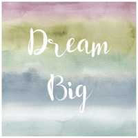 Rainbow Seeds Painted Pattern XIV Cool Dream -Paper Art-26"x26"