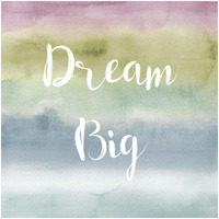 Rainbow Seeds Painted Pattern XIV Cool Dream -Paper Art-32"x32"