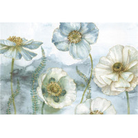 My Greenhouse Flowers X -Paper Art-38"x26"