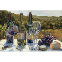 A Wine Tasting -Paper Art-62"x42"