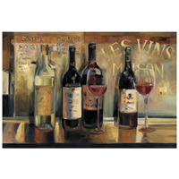 Les Vins Maison Crop -Paper Art-26"x18"
