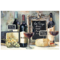 Les Fromages Crop -Paper Art-20"x14"