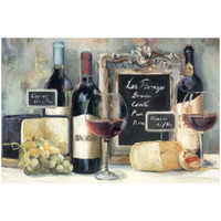 Les Fromages Crop -Paper Art-50"x34"