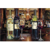 A Reflection of Wine -Paper Art-38"x26"