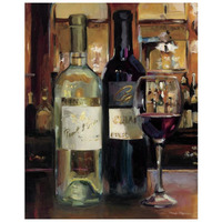 A Reflection of Wine II -Paper Art-22"x26"