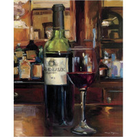 A Reflection of Wine III -Paper Art-30"x37"
