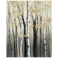 Golden Birch I -Paper Art-22"x26"
