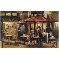Bistrot A Vins Warm Crop -Paper Art-50"x34"