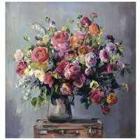 Abundant Bouquet -Paper Art-26"x26"