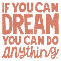 If You Can Dream -Paper Art-26"x26"