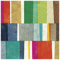 Colorful Abstract -Paper Art-26"x26"