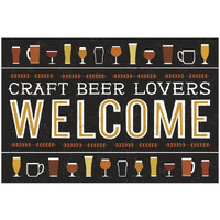 Craft Beer Welcome -Paper Art-20"x14"