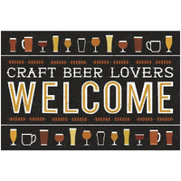 Craft Beer Welcome -Paper Art-32"x22"