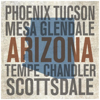 Arizona Chandler -Paper Art-42"x42"