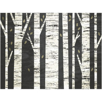 Birch Forest -Paper Art-34"x26"
