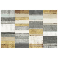 Beachscape I Gold Neutral -Paper Art-26"x18"