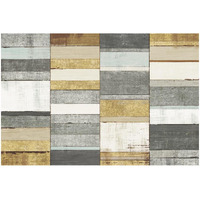 Beachscape I Gold Neutral -Paper Art-32"x22"