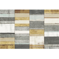 Beachscape I Gold Neutral -Paper Art-38"x26"