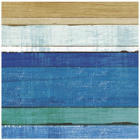 Beachscape V -Paper Art-42"x42"