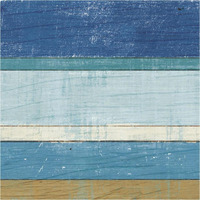 Beachscape VI -Paper Art-38"x38"