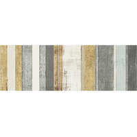 Beachscape VIII Gold Neutral -Paper Art-74"x26"