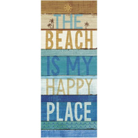 Beachscape Inspiration IV -Paper Art-26"x62"