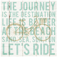 Bon Voyage Cruiser I -Paper Art-20"x20"