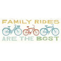 Lets Cruise Family Rides II -Paper Art-77"x32"