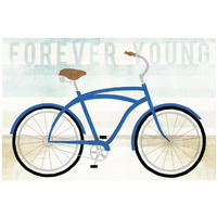 Beach Cruiser Boys I -Paper Art-26"x18"