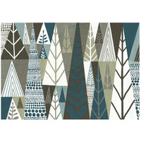 Geometric Forest -Paper Art-42"x30"