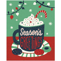 Christmas Cocoa -Paper Art-18"x22"