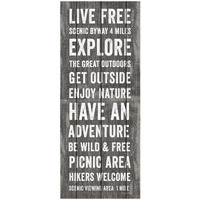 Simple Living Gray Panel II -Paper Art-32"x77"