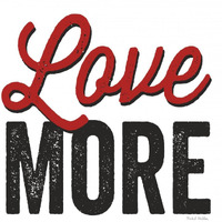 Love More on White -Paper Art-38"x38"