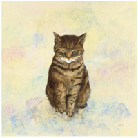 Rosie -Paper Art-26"x26"